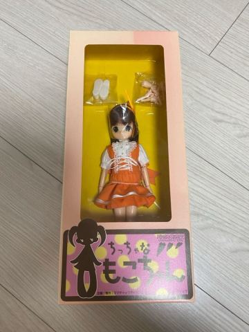 ママチャップトイ　ちっちゃなもこちゃん　カフェコスチューム　ver.オレンジ服　 ドール