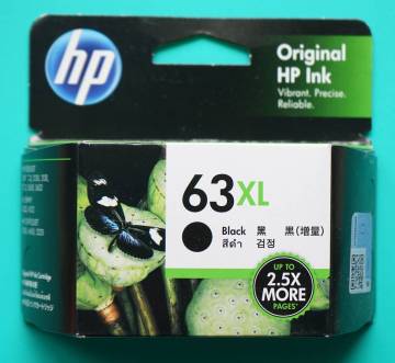 HP 63XL インクカートリッジ 黒◆未開封期限切れ品