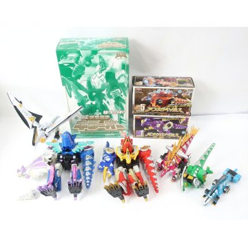 1円 BANDAI/爆竜戦隊アバレンジャー プラモデルまとめ売り セット/DX爆竜合体キラーオー アンキロベイルス他/65