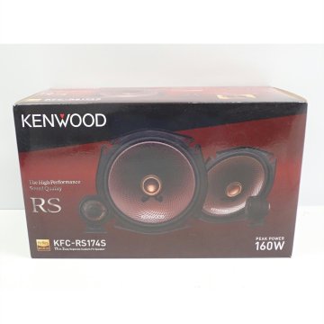 1円【未使用】KENWOOD ケンウッド/セパレートスピーカー 17cm 2way/KFC-RS174S/62
