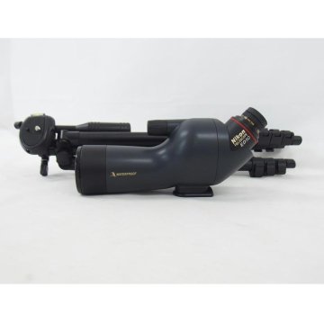1円【ジャンク】Nikon ニコン/フィールドスコープ グレー オマケ付/ED50-A/04