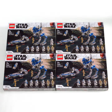 【未開封新品】 LEGO Star Wars レゴ スター・ウォーズ 75280 クローン・トルーパー 501部隊 x4個セット スターウォーズ [セットJ]