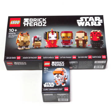 【未開封新品】 LEGO レゴ スター・ウォーズ 40675 クローン・コマンダー コーディ 40676 ファントム・メナス [2点セット]