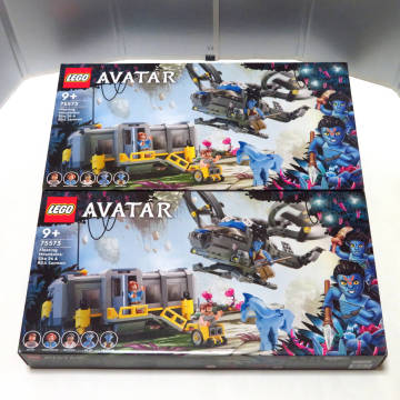 【未開封新品】 LEGO AVATAR レゴ アバター 75573 パンドラ：天空の山とRDA社のサムソン [2点セット]