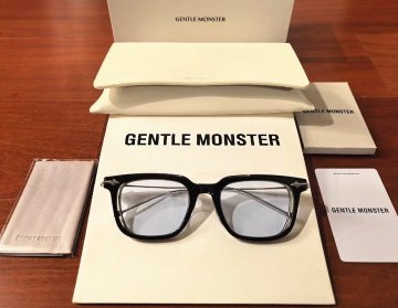 新品未使用※人気モデル*GENTLE MONSTER・ジェントルモンスター BOLD　登坂広臣 BTS 愛用・ブラック・サングラス・ブルー