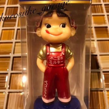 ●即決●不二家ペコちゃん●西洋菓子舗不二家限定●首振りミニレトロペコちゃん人形●メタリックカラー●新品未開封●数量2●