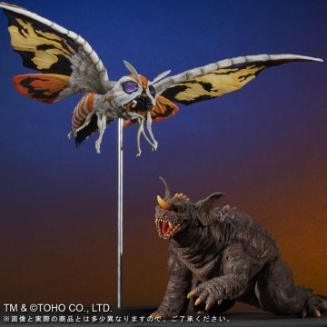 東宝大怪獣シリーズ　FAVORITE SCULPTORS LINE　ゴジラ モスラ キングギドラ 大怪獣総攻撃　モスラ＆バラゴン　激闘カラーVer.　
