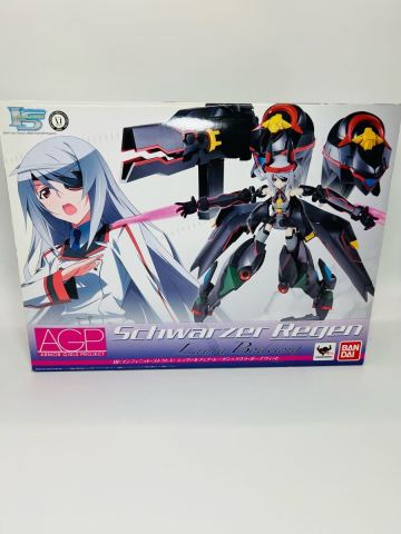 【美品】AGP インフィニット・ストラトス ラウラ・ボーデヴィッヒ×シュヴァルツェア・レーゲン／Armor Girls Project／BANDAI／フィギュア