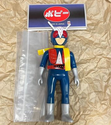 ライダーマン 無版権 パチ 仮面ライダー 中古 ポピー 海外版 東映レトロ ソフビ sofubi バンダイ