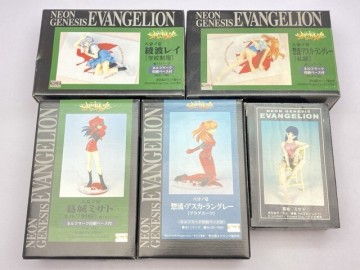 岸企画＆クルシマ製作所 新世紀エヴァンゲリオン ガレージキット まとめて 手付け等 /ジャンク [50-1318]