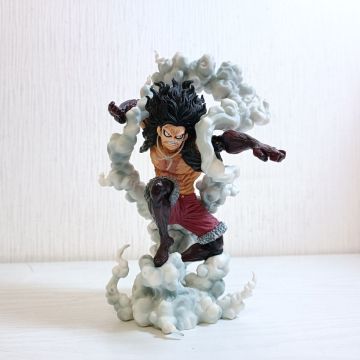 伝730【60】1円～ 一番くじ ONE PIECE ワンピース バトルメモリーズ A賞 ルフィ ギア4 スネイクマン フィギュア