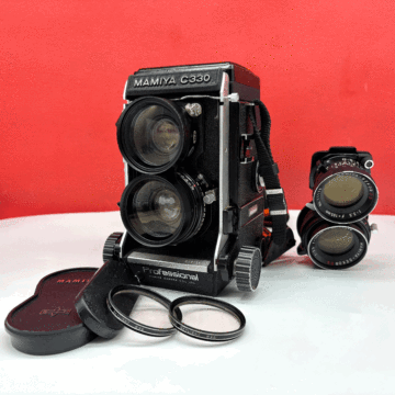 #03 MAMIYA C330 Professional MAMIYA-SEKOR F3.5 65mm / DS F3.5 105mm フィルムカメラ 二眼レフカメラ ボディ レンズ 動作確認済 マミヤ