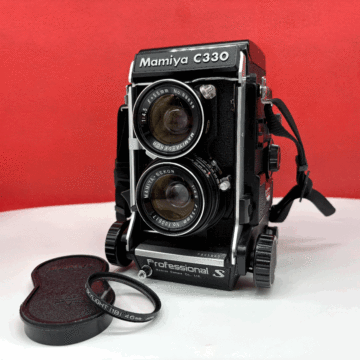 #07 MAMIYA C330 Professional S MAMIYA-SEKOR F4.5 55mm フィルムカメラ 二眼レフカメラ ボディ レンズ シャッターOK 動作確認済 マミヤ