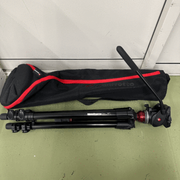 ◎23 Manfrotto 755XB 701HDV 三脚 雲台 カメラ 撮影 マンフロット