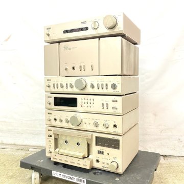 【 J 】168 Aurex SC-M15/ST-F15/PC-D15/AD-15/SY-C15/SB-A15 システムコンポ オーレックス 3091556