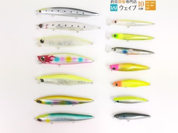 アイマ ロケットベイト・ダイワ モアザン ガルバ 他 ロンジン ポップシークルー など ソルトルアー 計14個中古