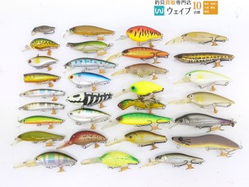 ダイワ TD サイレント バイブレーション S・ダイワ BH シャッド、メガバス ディープ-X 100 他 計31点セット