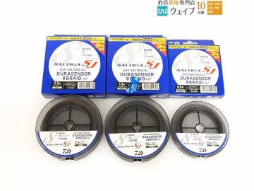 ダイワ UVF ソルティガ SJ デュラセンサー 8ブレイド ＋Si2 0.8号 600m、1.5号 1200m、2.5号 600m 計3個