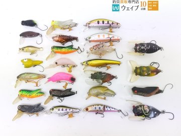 ダイワ ドクターミノージョイント、スミス 美蝉 ビセン、ラッキークラフト エアブロー F、レーベル クリックホッパー 他 計25点