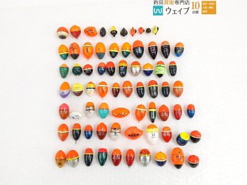 ダイワ 釣研 グレックス キザクラ 他 中古どんぐりウキ 等 70点