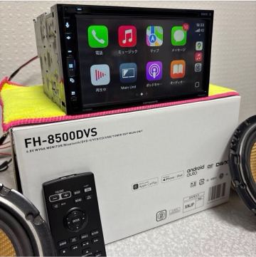★カロッツェリア/carrozzeria/Apple CarPlay/Android Auto/FH-8500DVS/6.8V型/DVD/CD/Bluetooth/USB/TUNER/ハイレゾ/フルHD★