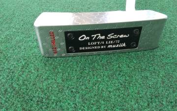 Muziik ムジーク On The Screw 6121 KBS ONE STEP PUTTER クローム 34INCH