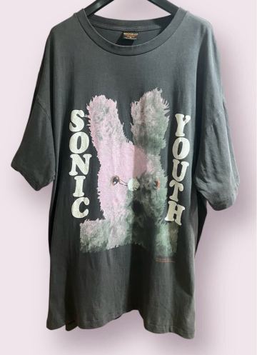 90s USA製 t Band tee バンド tshirt Sonic Youth made in usa 半袖 Tシャツ ソニック ユース ヴィンテージ アメリカ製 ビンテージ