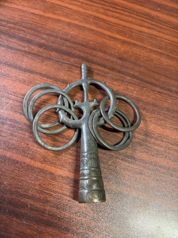 錫杖 ビンテージ アンティーク 仏具 真鍮製 1円~
