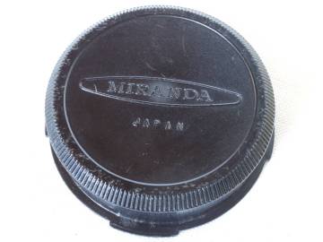 ミランダ 純正 後/リアキャップ(バヨネット用)／Lens Rear Cap for MIRANDA Bayonet type Lens
