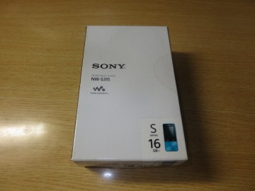 1円～未使用品最落無　ソニーウォークマン　NW-S315　ブルー　大容量16GB　