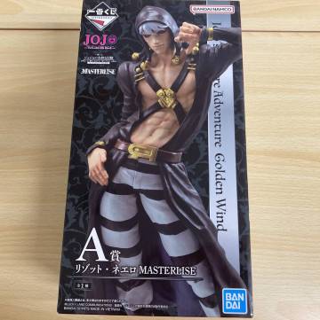 084(20-7)【未開封/1円スタート】一番くじ ジョジョの奇妙な冒険 黄金の風 A賞 リゾット・ネエロ MASTERLISE