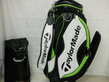 TaylorMade テーラーメイド 9.0型 アスリートスタッフ★中古★(BKxWHxGR)ゴルフ キャディバック