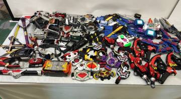 ★◆【ジャンク】仮面ライダー 武器 パーツ 大量セット② まとめ 動作未確認 サイズ160