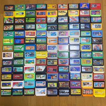 良品ファミコンソフト　225本セット