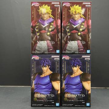 06W14627★１円～★ ジョナサン・ジョースター&ディオ・ブランドー フィギュア4箱セット ジョジョの奇妙な冒険 未開封中古