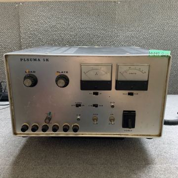 MYM7-809 激安 PLSUMA 5K リニアアンプ セラミック 無線 真空管? 通電未確認 中古現状品 ※3回再出品で処分