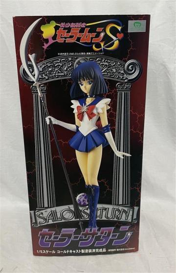 セーラームーン/絶版/セーラーサターン アミエ・グラン 1/5 コールドキャスト製 塗装済完成品