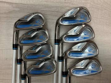 WORLD EAGLE G510 レディース レフティ アイアンセット ワールドイーグル FLEX L 8本セット 5-9.S.A.P 女性左利き用 ゴルフクラブ