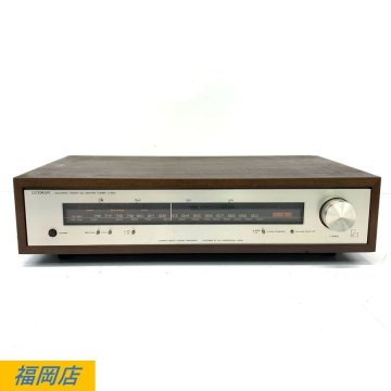 LUXMAN T-40A ACCURATE TOUCH AM/FM TUNER ラックスマン アキュレートタッチ AM/FMチューナー 通電OK 動作/状態説明あり◆現状品【福岡】