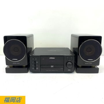 Victor CA-EXBR3/SP-EXBR3 ビクター コンパクトコンポネートDVDシステム ※破損あり 動作/状態説明あり 〆4限◆現状品【福岡】