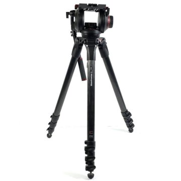 Manfrotto マンフロット 536 MPRO/509HD カメラ三脚 雲台 撮影機材 映像制作●現状品