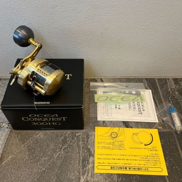 OCEA CONQUEST 300HG 夢屋ハンドル5,500円