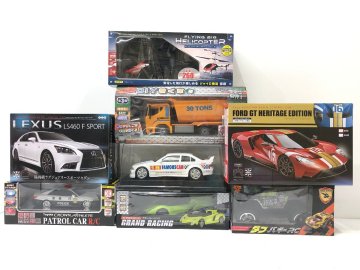 △現状品 ミニカー ラジコン まとめ レクサス/フォードGT/パトカー 等 同梱不可 1円スタート