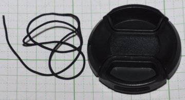 紐付きレンズキャップ 49mm