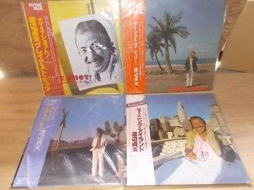 【閉店セール！再出品なし！】c1746　【未確認】　渡辺貞夫　LP4枚セット