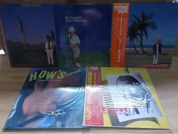 【閉店セール！再出品なし！】c1629　【未確認】　渡辺貞夫　LP5枚セット