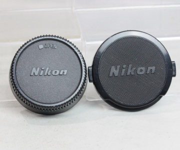 061905 【良品 ニコン】 Nikon 52mm レンズキャップ＆ LF-1 レンズリアキャップ