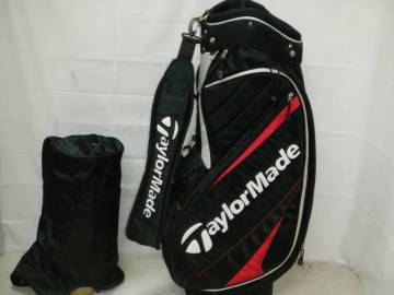 TaylorMade テーラーメイド 9.0型 アスリート スポーツカート★中古★(BKxWHxRED)ゴルフ キャディバック