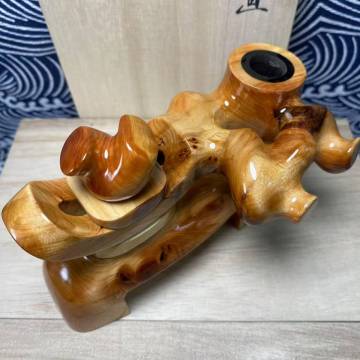 ★崖柏 ★ 貴重な材料　大砲玉置 ヘラブナ用品 天然木 ヘラブナ G39