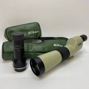 ★ 1円〜【現状保管品】 Nikon ニコン FIELDSCOPE フィールドスコープ D=60 P アタッチメント 800mm F13.3 ケース付き K150985